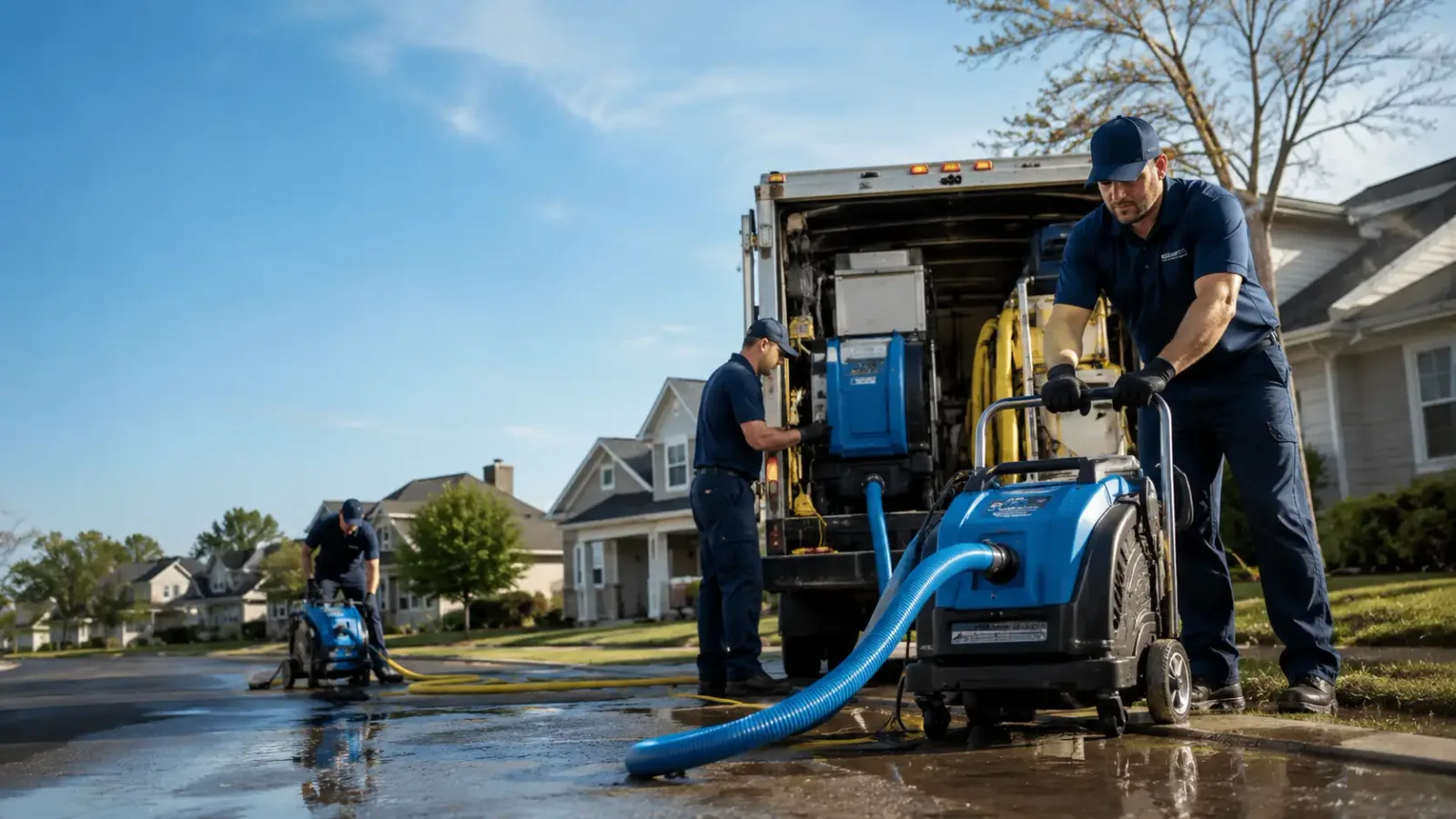 Flood Damage Cleanup in Ludlow Falls, OH